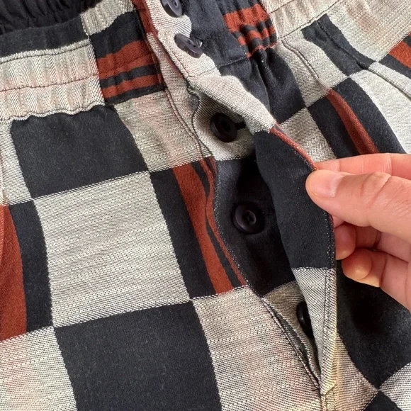 Ace & Jig Black and White Checkered Pants - Picture 6 of 11